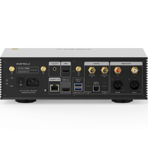 Eversolo Eversolo DMP-A6 Master Edition Gen2 Streamer met Wifi/Bluethooth - Zwart Eversolo Eversolo DMP-A6 Master Edition Gen2 Streamer met Wifi/Bluethooth - Zwart