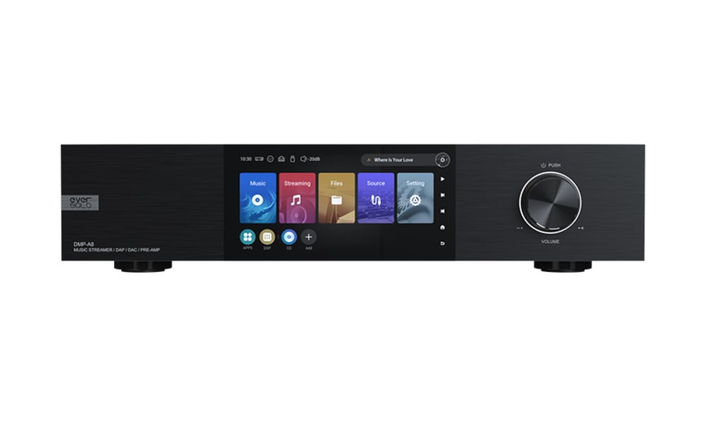 Eversolo DMP-A8 Streamer met Wifi Bluetooth zwart
