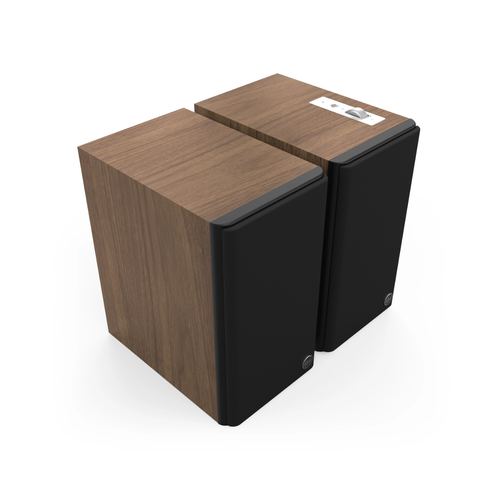 Klipsch Klipsch The Fives II Actieve Boekenplank-Luidspreker - Walnoot (Paar) Klipsch Klipsch The Fives II Actieve Boekenplank-Luidspreker - Walnoot (Paar)