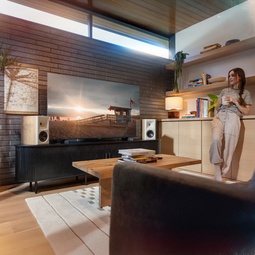 Klipsch Klipsch The Fives II Actieve Boekenplank-Luidspreker - Red Oak (Paar) Klipsch Klipsch The Fives II Actieve Boekenplank-Luidspreker - Red Oak (Paar)