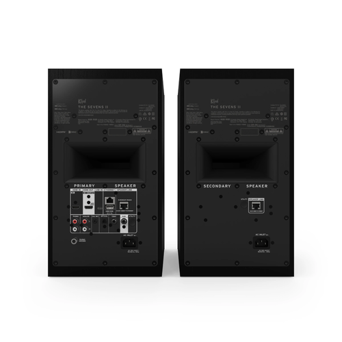 Klipsch Klipsch The Sevens II Actieve Boekenplank-Luidspreker - Zwart (Paar) Klipsch Klipsch The Sevens II Actieve Boekenplank-Luidspreker - Zwart (Paar)