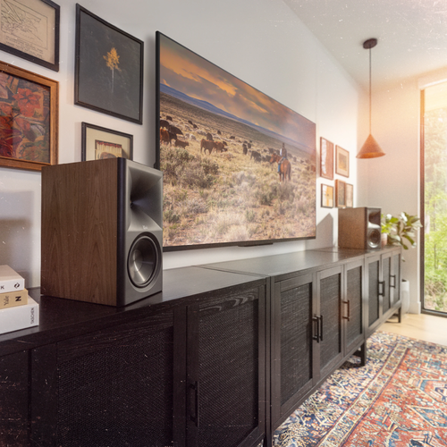 Klipsch Klipsch The Sevens II Actieve Boekenplank-Luidspreker - Walnoot (Paar)