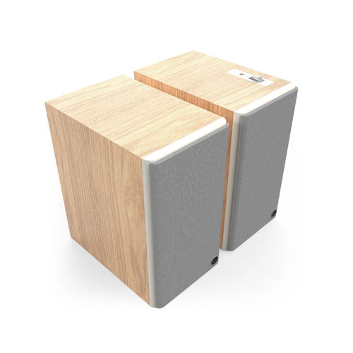 Klipsch Klipsch The Sevens II Actieve Boekenplank-Luidspreker - Red Oak (Paar) Klipsch Klipsch The Sevens II Actieve Boekenplank-Luidspreker - Red Oak (Paar)