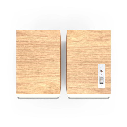 Klipsch Klipsch The Sevens II Actieve Boekenplank-Luidspreker - Red Oak (Paar) Klipsch Klipsch The Sevens II Actieve Boekenplank-Luidspreker - Red Oak (Paar)