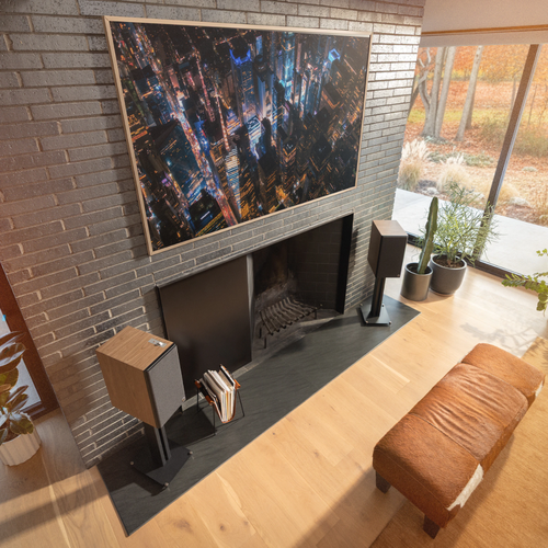 Klipsch Klipsch The Nines II Actieve Boekenplank-Luidspreker - Walnoot (Paar)