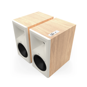 Klipsch The Nines II Actieve Boekenplank-Luidspreker - Red Oak (Paar) Klipsch The Nines II Actieve Boekenplank-Luidspreker - Red Oak (Paar)