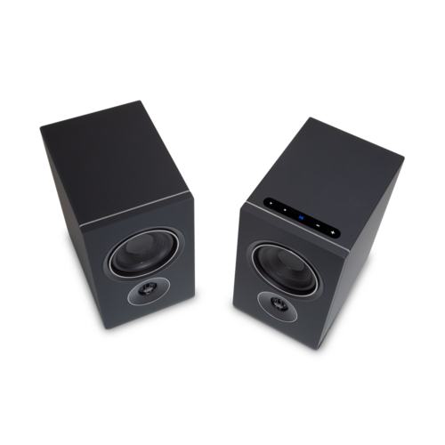PSB Speakers PSB iQ2 Actieve Boekenplank Speakers met BluOs - Zwart (Paar) PSB Speakers PSB iQ2 Actieve Boekenplank Speakers met BluOs - Zwart (Paar)