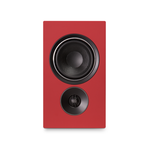 PSB Speakers PSB iQ2 Actieve Boekenplank Speakers met BluOs - Ember Red (Paar)
