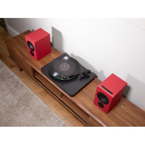 PSB Speakers PSB iQ2 Actieve Boekenplank Speakers met BluOs - Ember Red (Paar)