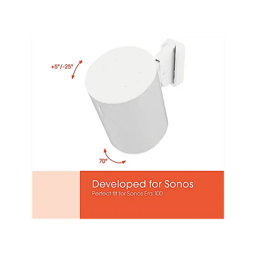 Vogels Vogels SWM 4021 Muurbeugel voor Sonos Era 100 - Wit (Per stuk)