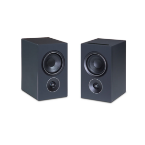 PSB Speakers iQ2 Actieve Boekenplank Speakers met BluOs - Zwart (Paar)