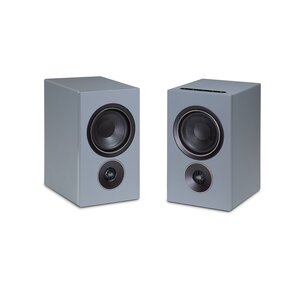 PSB Speakers iQ2 Actieve Boekenplank Speakers met BluOs - Granite Grey (Paar) PSB Speakers iQ2 Actieve Boekenplank Speakers met BluOs - Granite Grey (Paar)