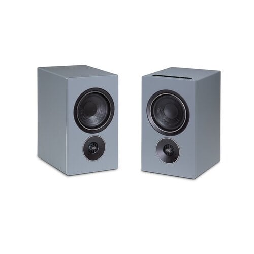 PSB Speakers PSB iQ2 Actieve Boekenplank Speakers met BluOs - Granite Grey (Paar)