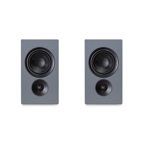 PSB Speakers PSB iQ2 Actieve Boekenplank Speakers met BluOs - Granite Grey (Paar)