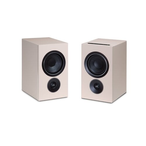 PSB Speakers PSB iQ2 Actieve Boekenplank Speakers met BluOs - Sandstone Beige (Paar)