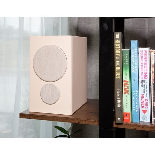 PSB Speakers PSB iQ2 Actieve Boekenplank Speakers met BluOs - Sandstone Beige (Paar)