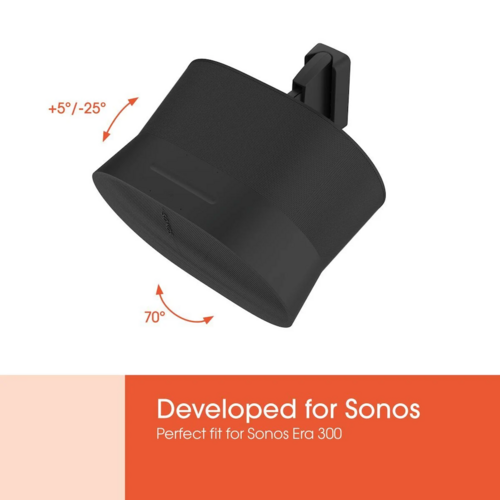 Vogels Vogels SWM 4023 Muurbeugel voor Sonos Era 300 - Zwart (Per stuk) Vogels Vogels SWM 4023 Muurbeugel voor Sonos Era 300 - Zwart (Per stuk)