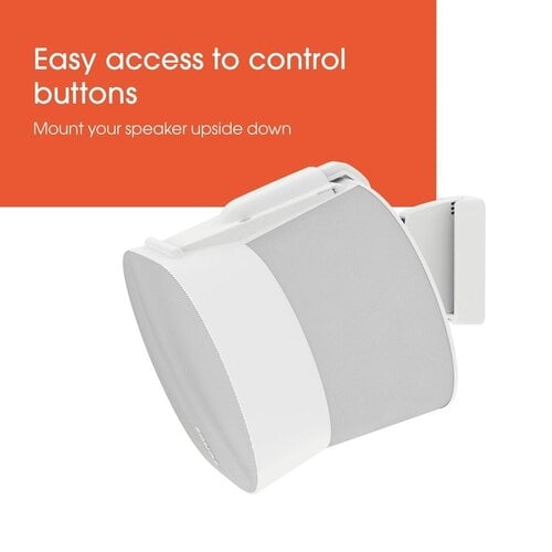 Vogels Vogels SWM 4023 Muurbeugel voor Sonos Era 300 - Wit (Per stuk) Vogels Vogels SWM 4023 Muurbeugel voor Sonos Era 300 - Wit (Per stuk)