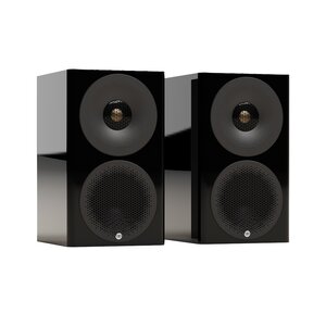 Monitor Audio Radius 3 4G Passieve Boekenplankspeaker - Hoogglans Zwart (Paar)