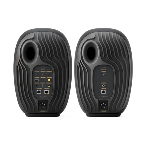 KEF KEF LS LUXE Actieve Boekenplankspeaker - Eclipse Black (Paar)