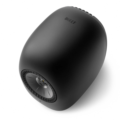 KEF KEF LS LUXE Actieve Boekenplankspeaker - Eclipse Black (Paar)