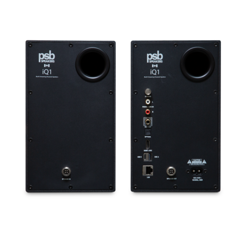 PSB Speakers PSB IQ 1 Actieve Boekenplankspeaker - Zwart (Paar) PSB Speakers PSB IQ 1 Actieve Boekenplankspeaker - Zwart (Paar)