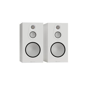 Monitor Audio Silver 100 8G Passieve Boekenplank-Luidspreker - Wit (Paar)