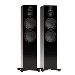 Monitor Audio Silver 500 8G Passieve Vloerstaande-Luidspreker - Zwart (Paar)