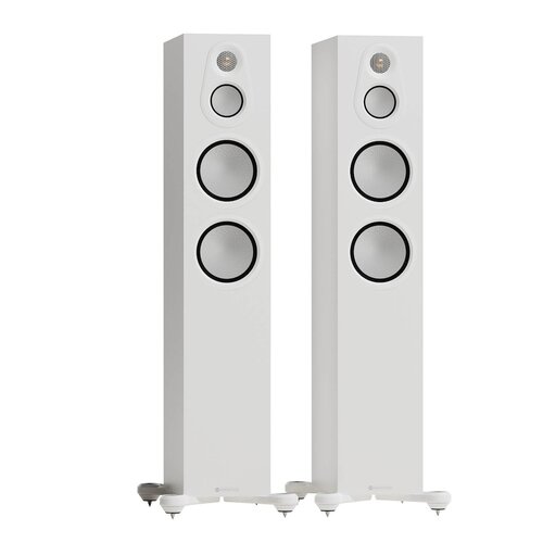 Monitor Audio Monitor Audio Silver 300 8G Passieve Vloerstaande-Luidspreker - Wit (Paar) Monitor Audio Monitor Audio Silver 300 8G Passieve Vloerstaande-Luidspreker - Wit (Paar)
