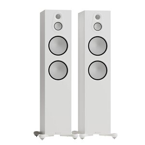Monitor Audio Silver 500 8G Passieve Vloerstaande-Luidspreker - Wit (Paar)