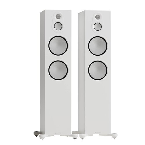 Monitor Audio Monitor Audio Silver 500 8G Passieve Vloerstaande-Luidspreker - Wit (Paar) Monitor Audio Monitor Audio Silver 500 8G Passieve Vloerstaande-Luidspreker - Wit (Paar)