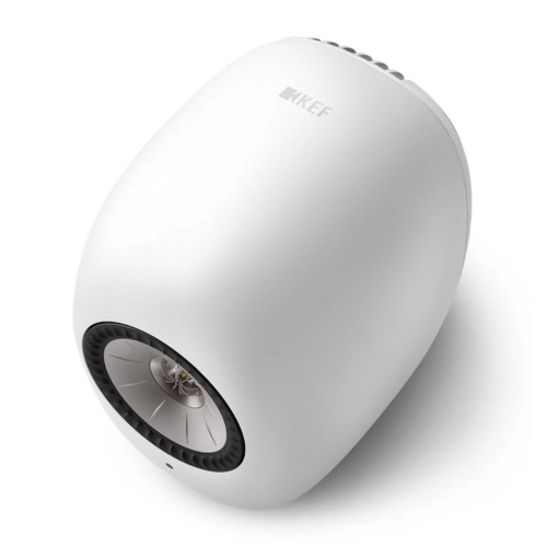 KEF KEF LS LUXE Actieve Boekenplankspeaker - Mineral White (Paar)