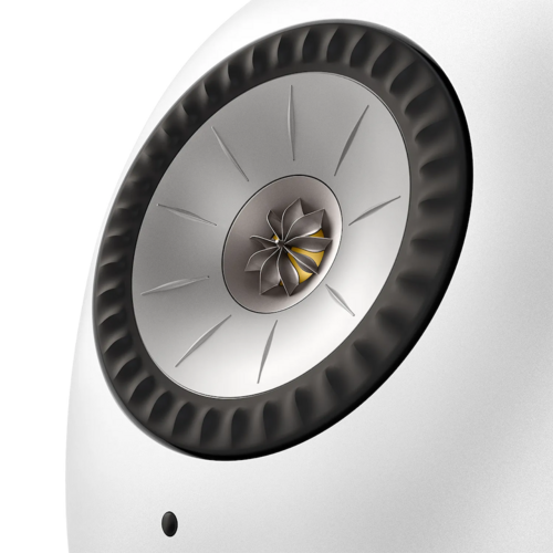 KEF KEF LS LUXE Actieve Boekenplankspeaker - Mineral White (Paar)
