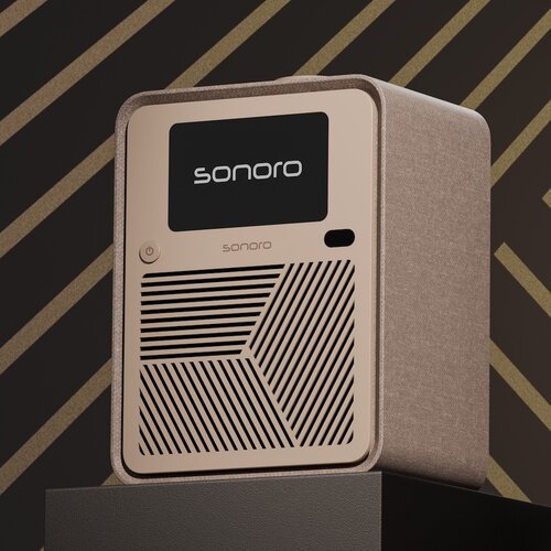 Sonoro Sonoro ATRON Compacte Smart All-In-One Muzieksysteem - Crème Sonoro Sonoro ATRON Compacte Smart All-In-One Muzieksysteem - Crème