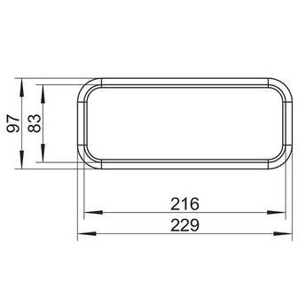 Compair Flow Afzuigkap Buisbochtverbinding Compair Steel flow SF