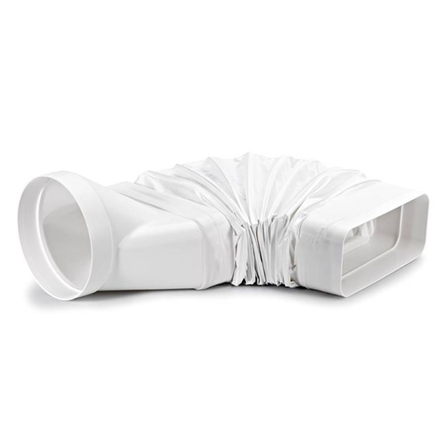 Flexibele buisbocht 150mm | adapter | reductie | 222x89mm ...