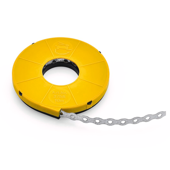 Compair Flow Geperforeerde band van verzinkt staal – hoogvaste montage-perforatieband 17 mm × 10 m
