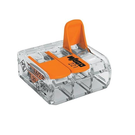 Wago Wago lasklem voor 5 aders 0.14-4,0mm² Wago Wago lasklem voor 5 aders 0.14-4,0mm²