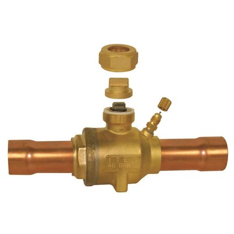 ITE ITE kogelkraan 28mm + schräder