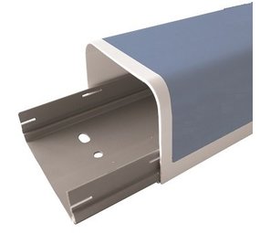 Canalplast 125A-leidinggoot-2m-(125x70mm)