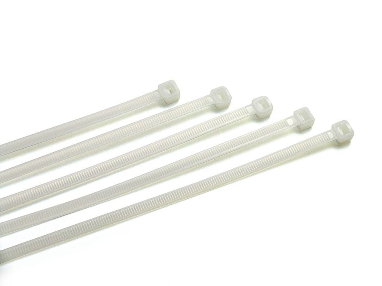 Universeel Ty-Rap Kabelbinder 200x4,8mm, transparant