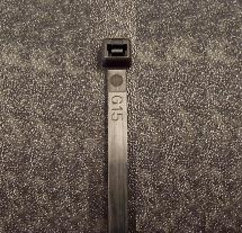 Universeel Ty-Rap Kabelbinder 300x4,8mm, zwart