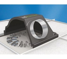 Isoplenum IsoPlenum 600/200mm + wervelrooster SDB-600 Isoplenum IsoPlenum 600/200mm + wervelrooster SDB-600