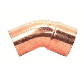 Mueller Soldeer bocht 45° 7/8 u-i