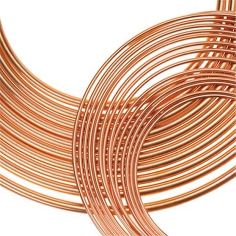 Halcor Koelleiding op rol 15m, 5/8