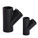 PVC T-stuk 45° 20mm