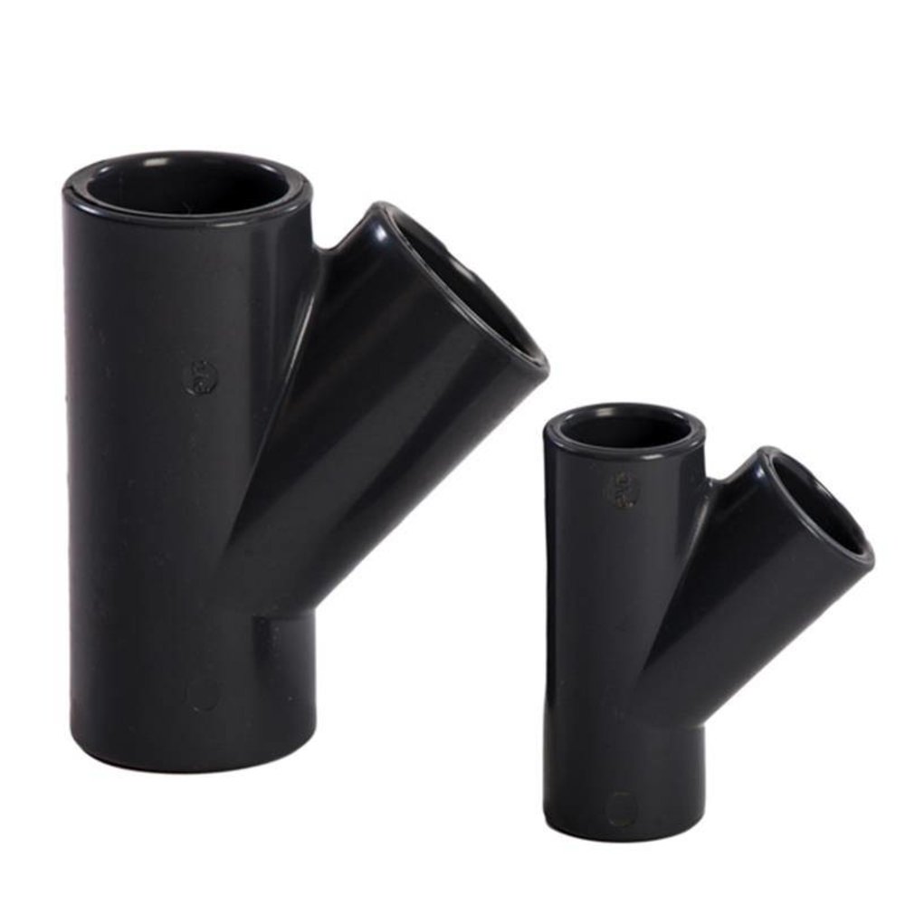 PVC T-stuk 45° 32mm
