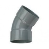 PVC bocht 45° 50mm