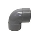 PVC bocht 90° 40mm