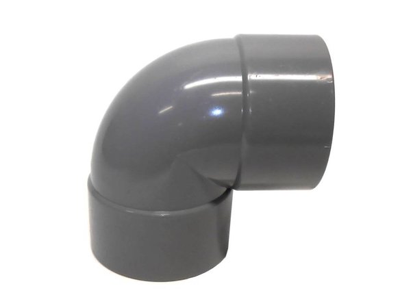 PVC bocht 90° 50mm